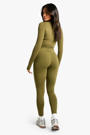 Sculpting Matte Slinky Waistband legging