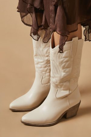 Jenna Embroidered Western Boot