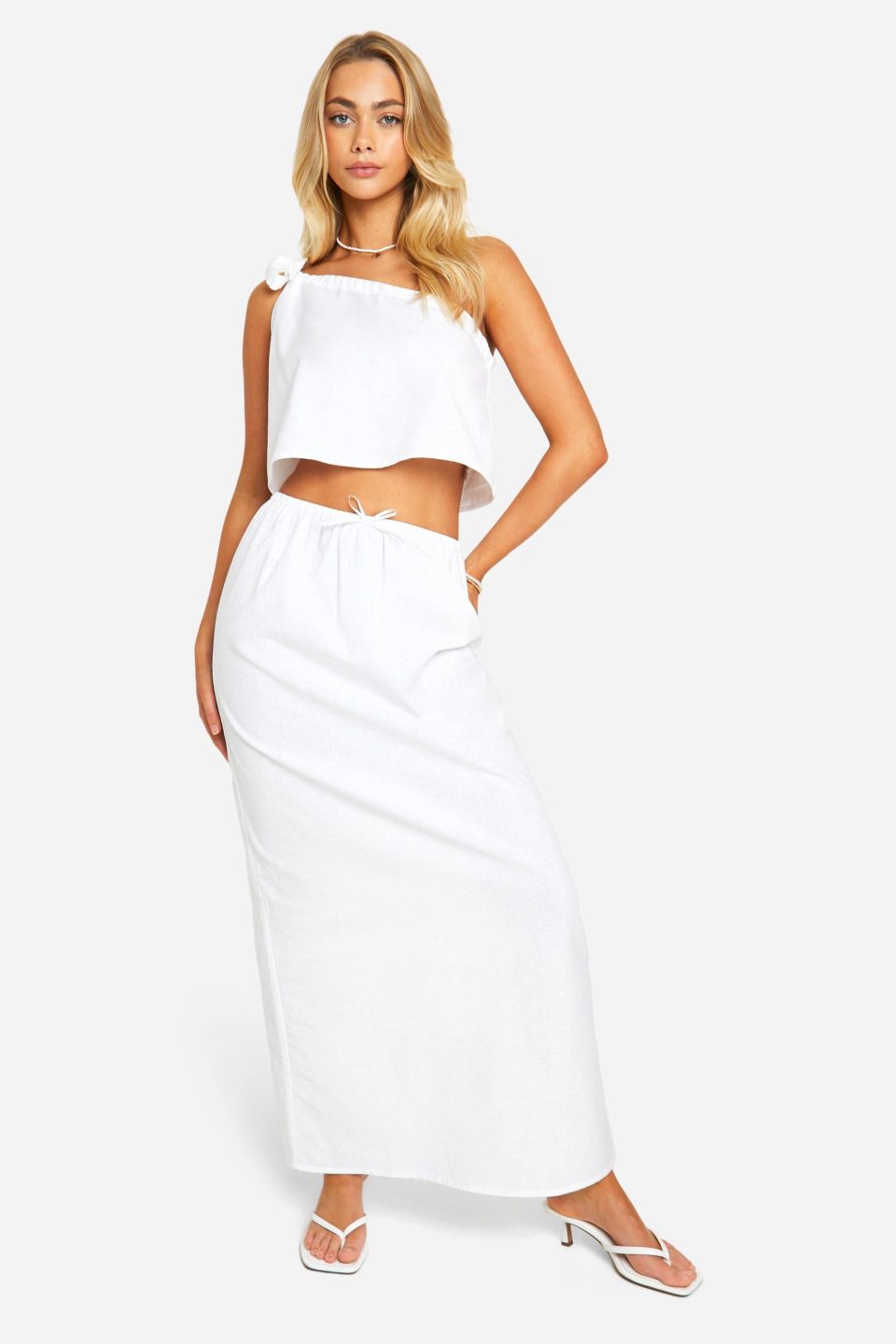 Cotton Maxi Skirt