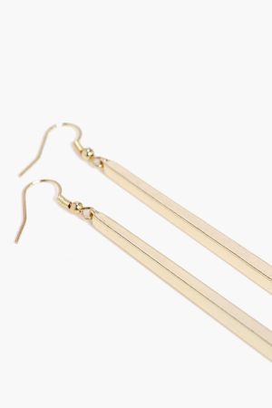 Simple Bar Drop Earrings