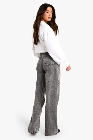 Tall 36 Inch Basic Wide Leg Jean