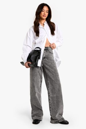 Tall 36 Inch Basic Wide Leg Jean