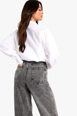 Tall 36 Inch Basic Wide Leg Jean