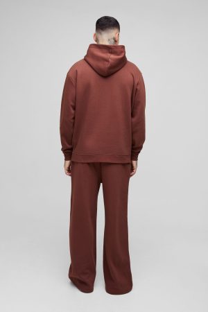 Tall 330GSM Extreme Wide Leg Basic Joggers