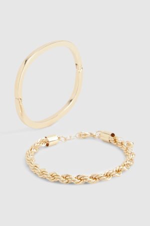 Chain And Bangle Set