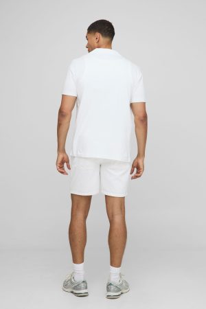 Relaxed Denim In White