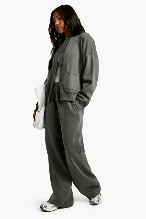 Button Through Cardigan and Jogger Tracksuit