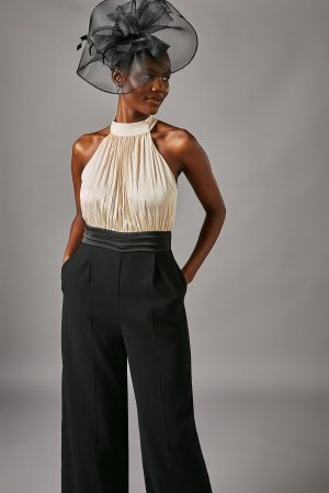 Mono Halter Jumpsuit