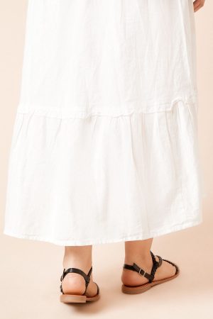Jamie Plaited Asymmetric Strap Flat Sandals