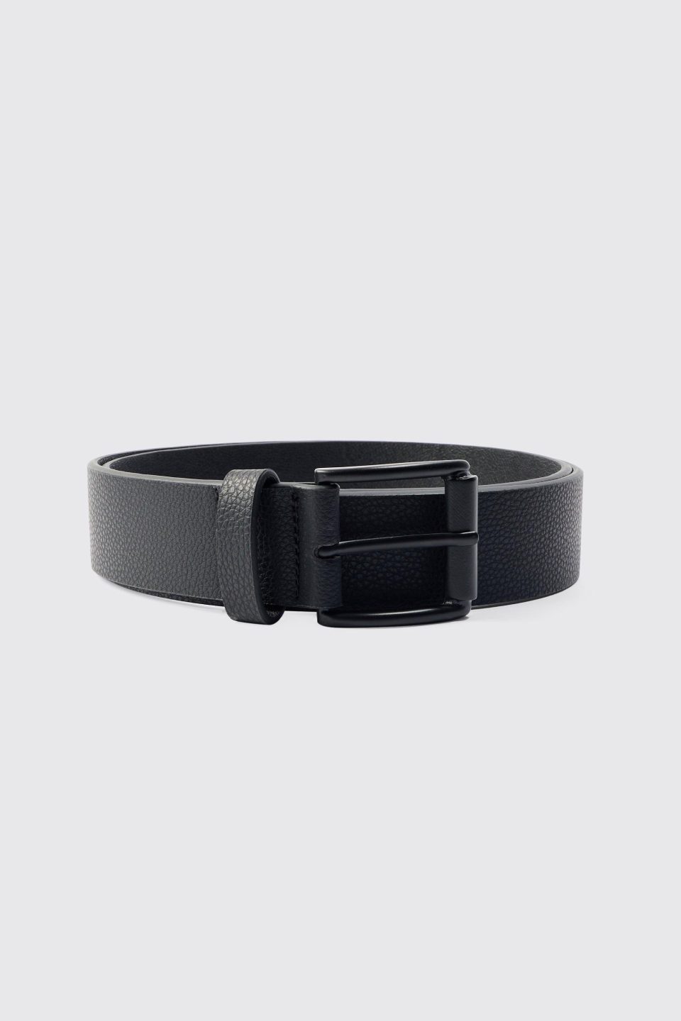 Faux Leather Textured Belt
