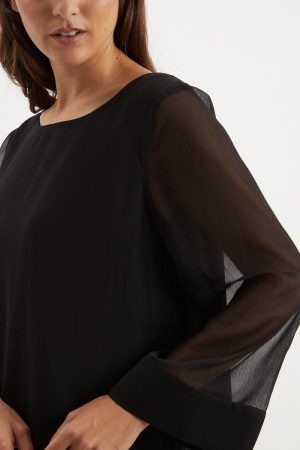 Chiffon Top Overlay