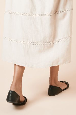 Maddie Open Toe Ballet Pumps