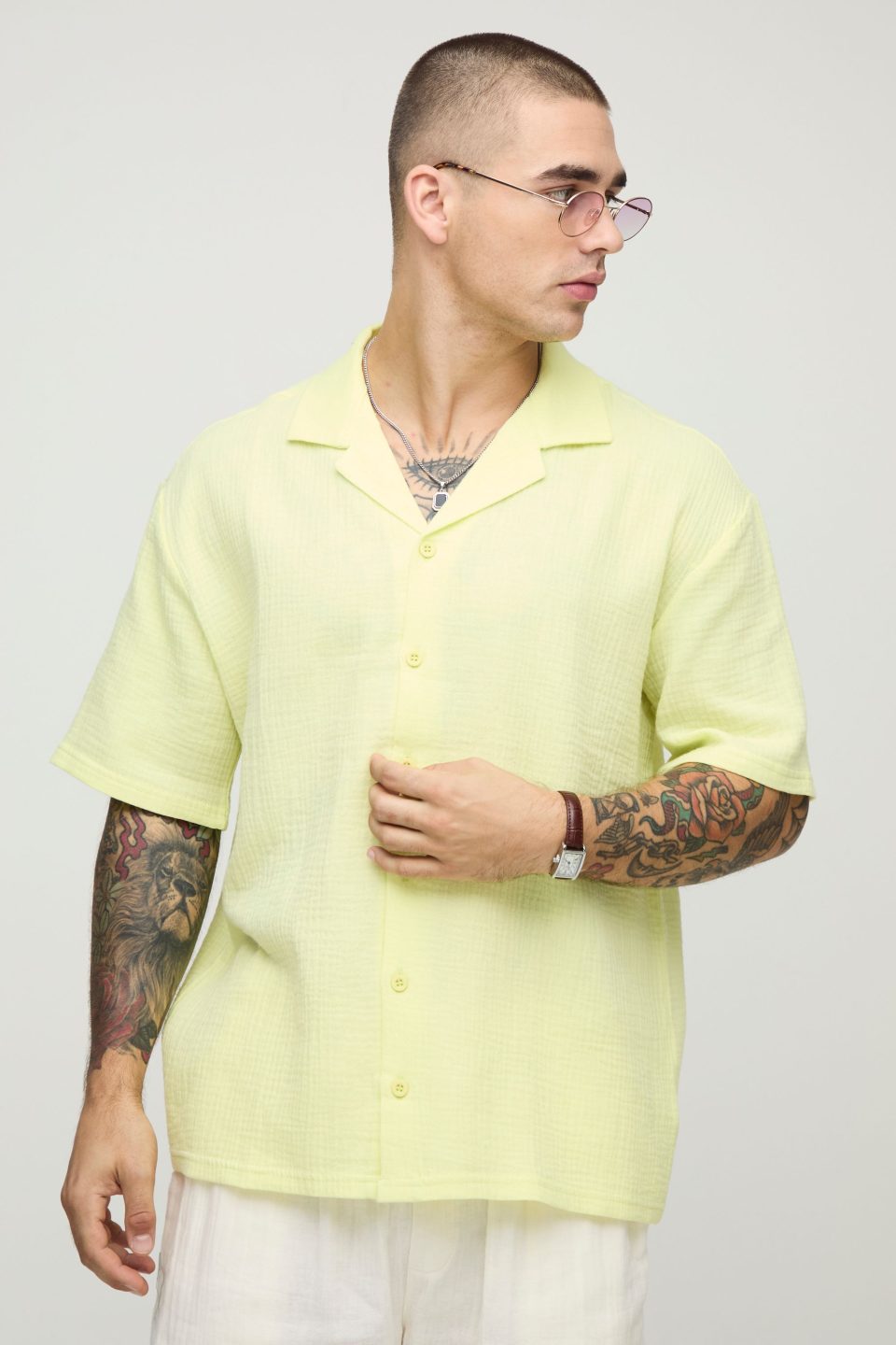 Oversized Revere Cheesecloth Shirt