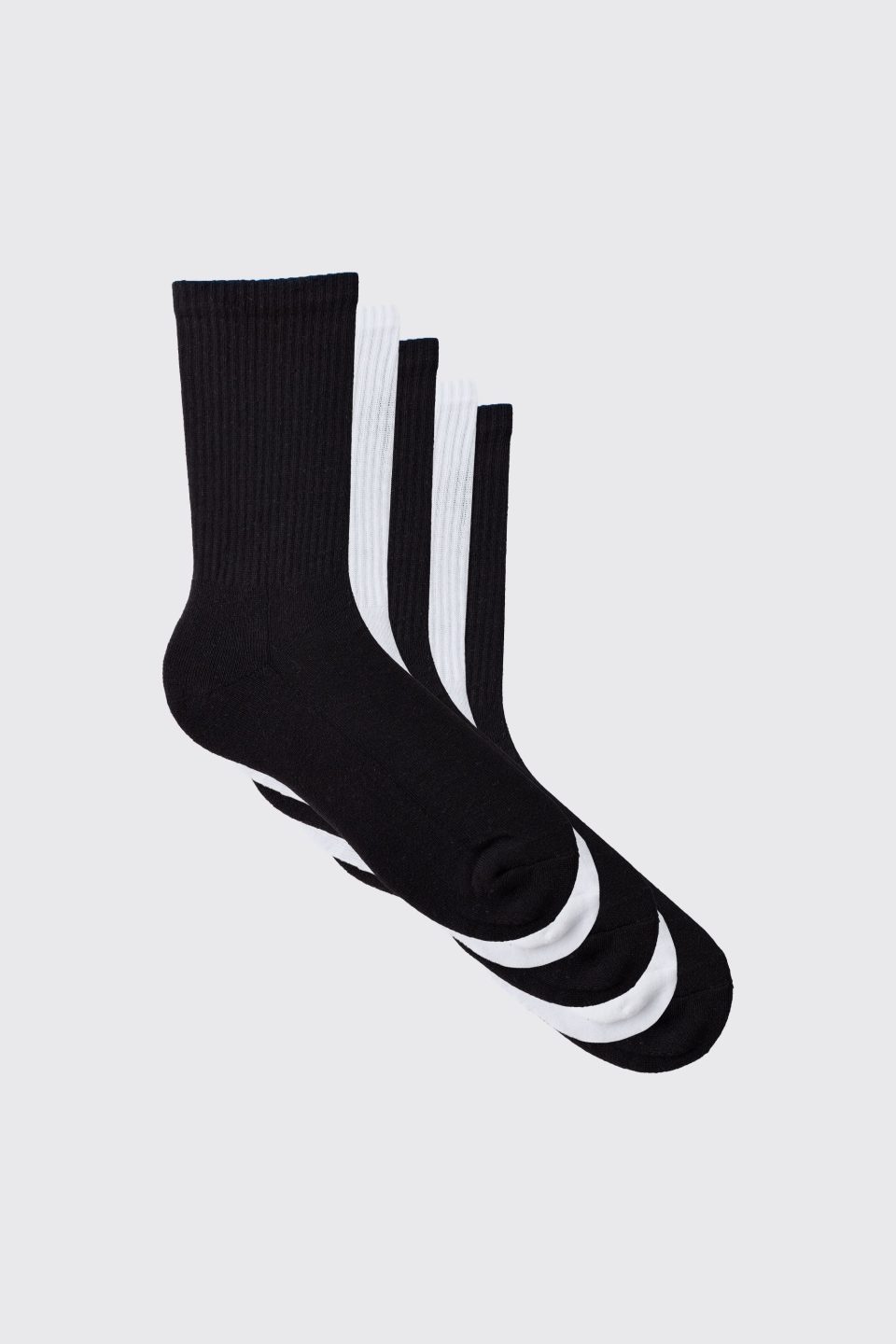 5 Mix Plain Sport Socks