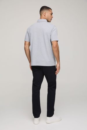 Regular Fit Basic Pique Polo