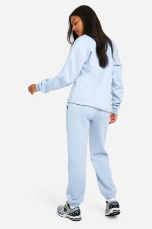 Tall DSGN Studio Embroidered Tracksuit