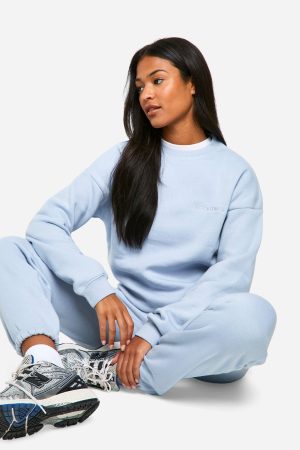 Tall DSGN Studio Embroidered Tracksuit