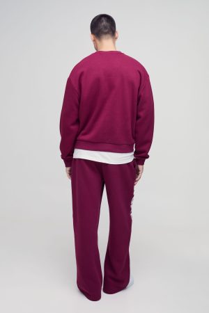 Oversized Boxy Worldwide Print Sweatshirt