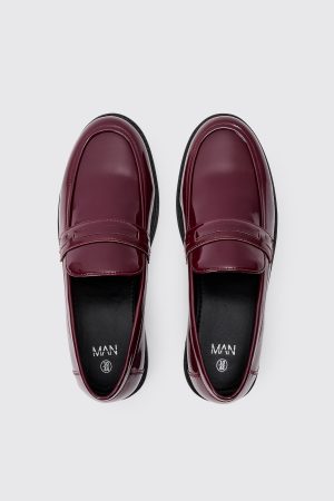 Patent Pu Loafers