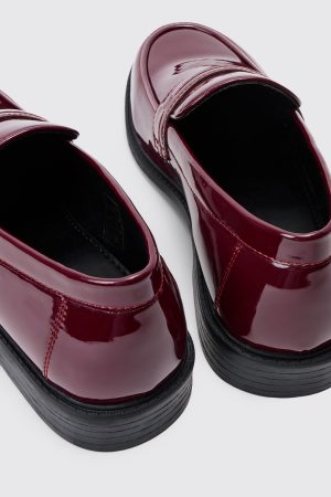 Patent Pu Loafers