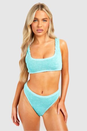 Premium Crinkle Boomerang Bikini Brief