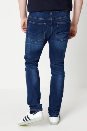 Super Skinny Mid Blue Jeans