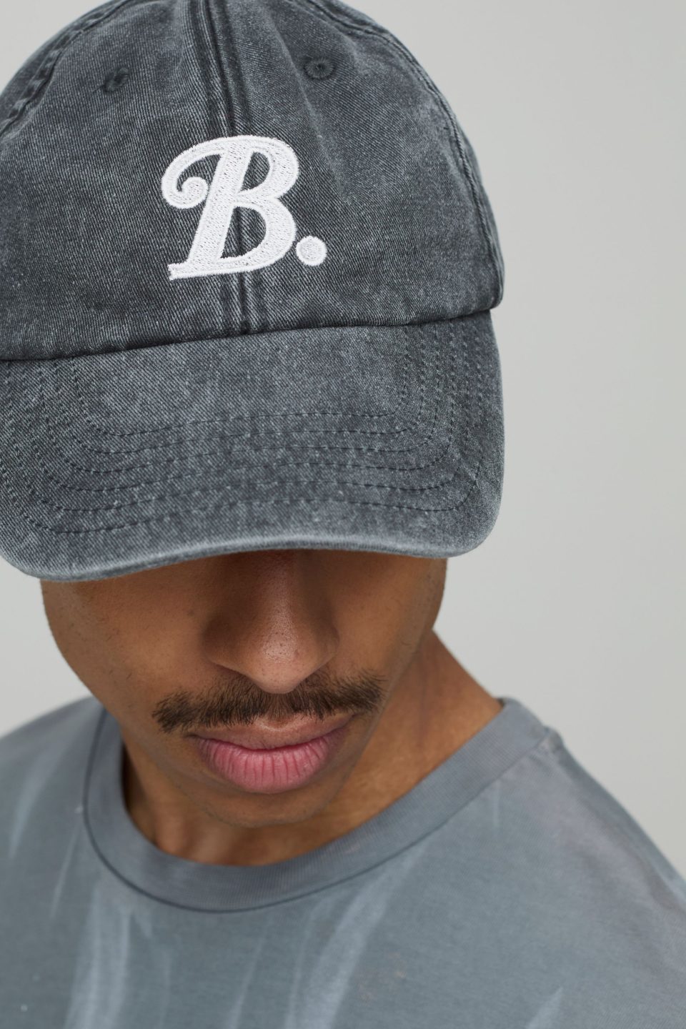 B Embroidered Cap