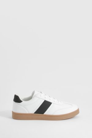 Gum Sole Stripe Trainers