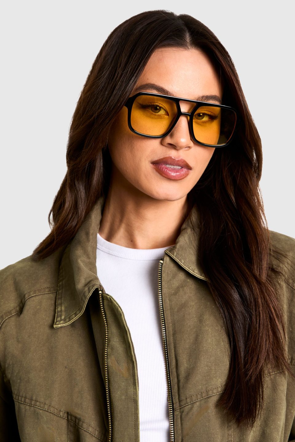 Retro Aviator Sunglasses