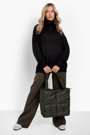 Oversized Roll Neck Jumper