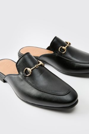 Backless Snaffle Loafer