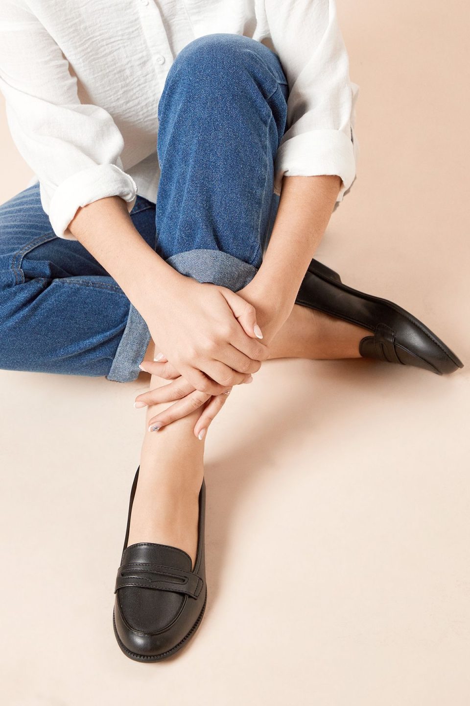(S) Lara Penny Loafers