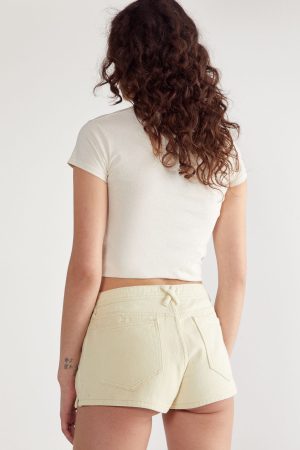 Denim Hotpant Short