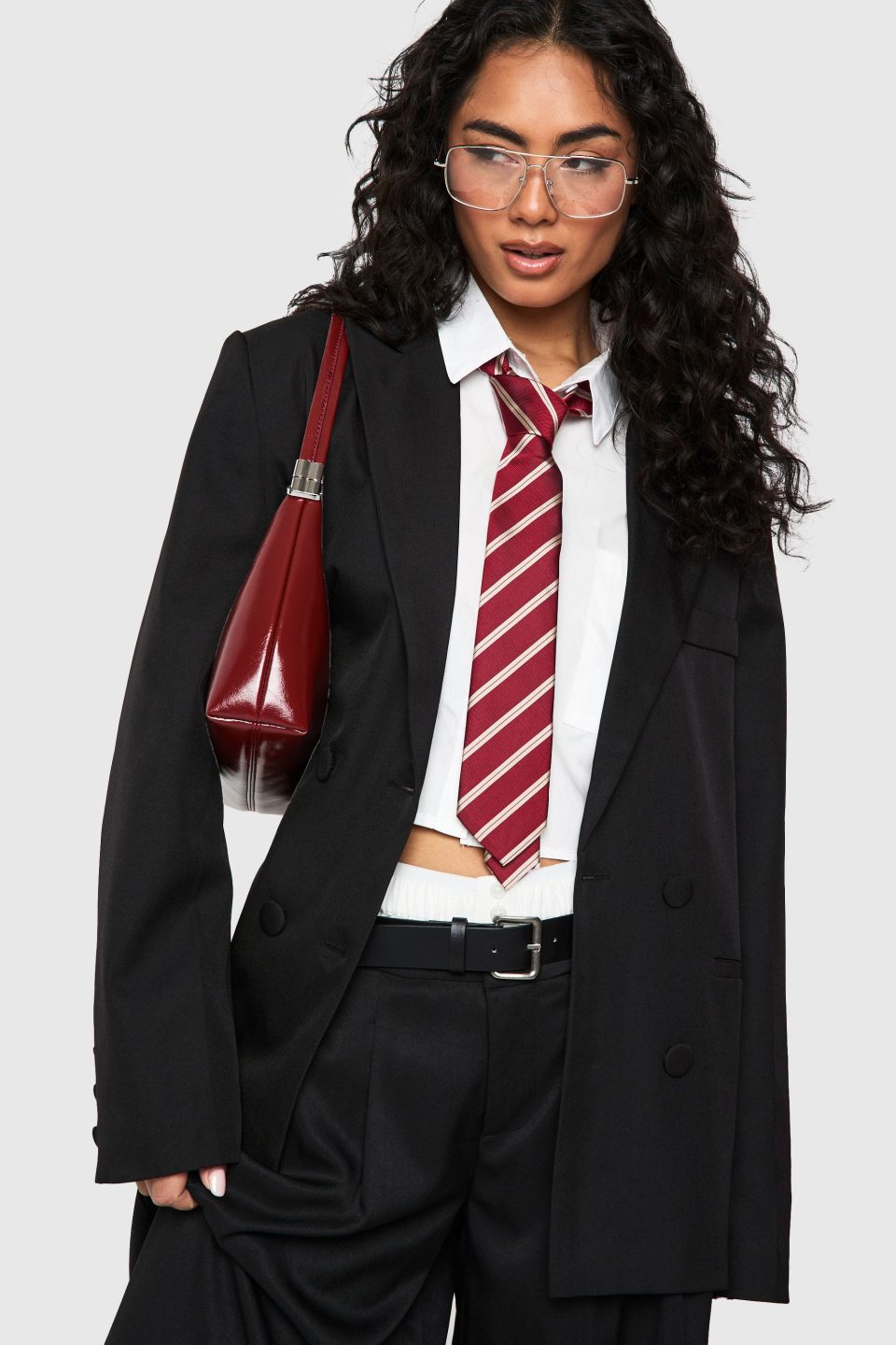 Red Stripe Tie