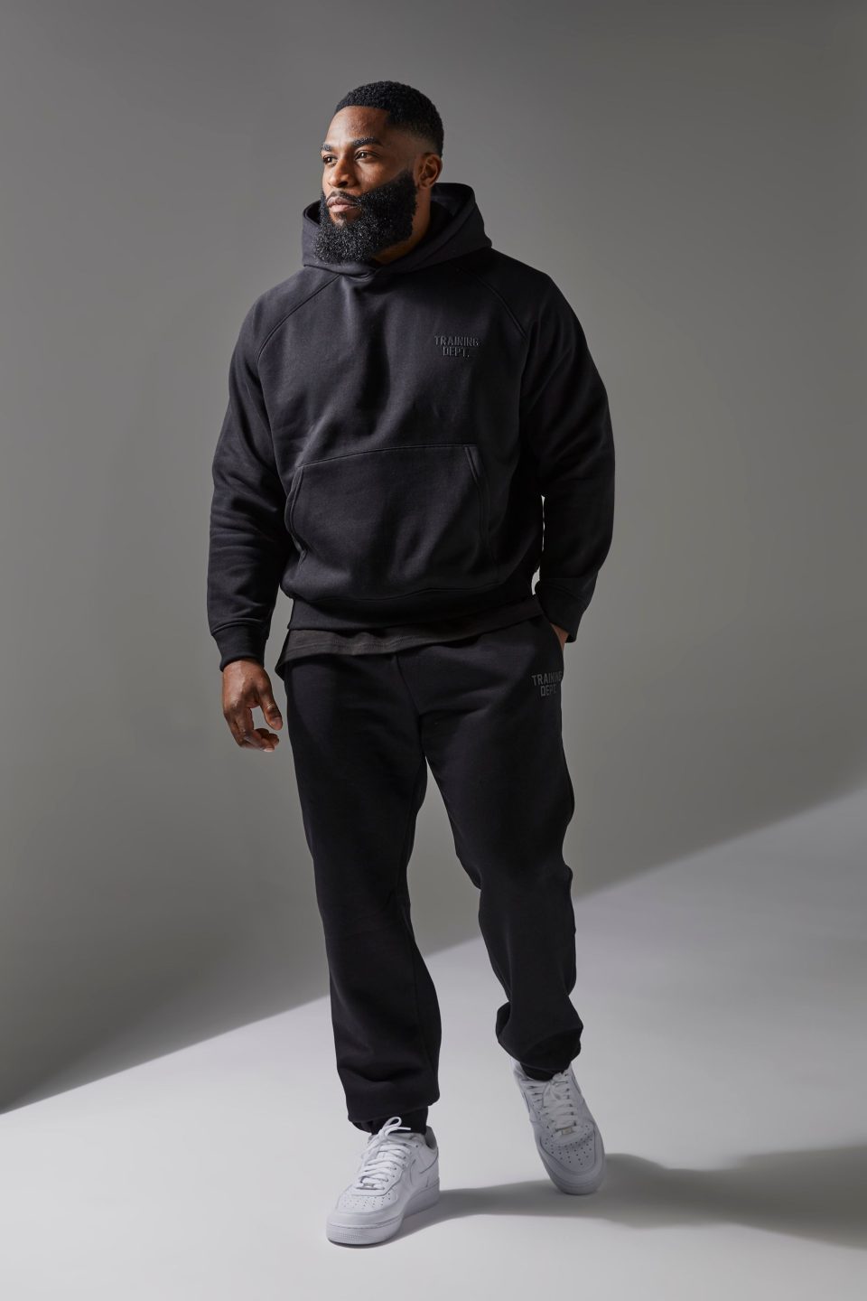 Training Dept Boxy Hoodie & Regular fit Jogger Tracksuit