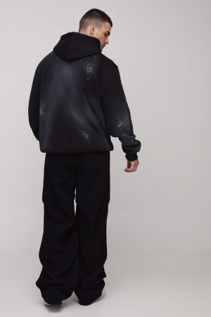 Tall Baggy Ruched Detail Jeans