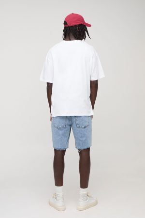 Regular Fit Oversized Monaco Landscape Graphic T-Shirt
