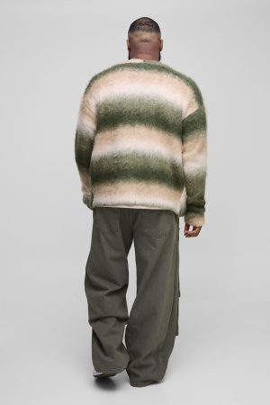 Plus Removable Carpenter Panel Relaxed Fit Cargo Jeans
