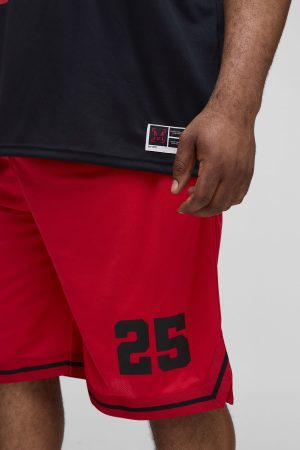 Plus WRLDWD Airtex Vest & Basketball Fit Short Set