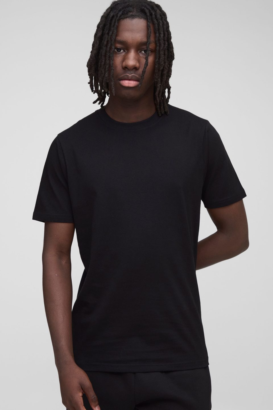 Basic Slim Fit Crew Neck T-Shirt