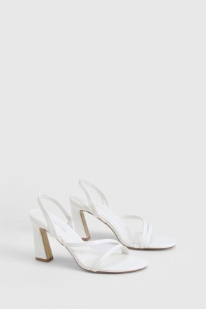 Asymmetric Flared Heels