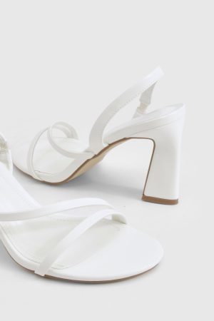 Asymmetric Flared Heels