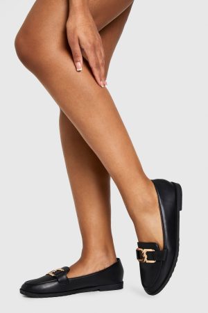 Statement Hardware Detail Basic Loafers