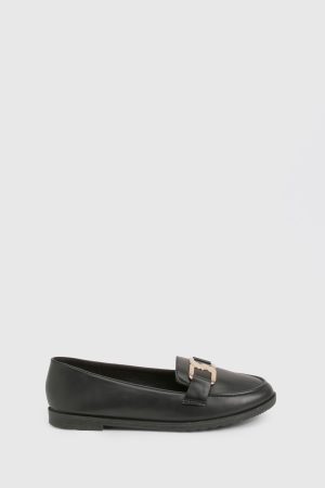 Statement Hardware Detail Basic Loafers