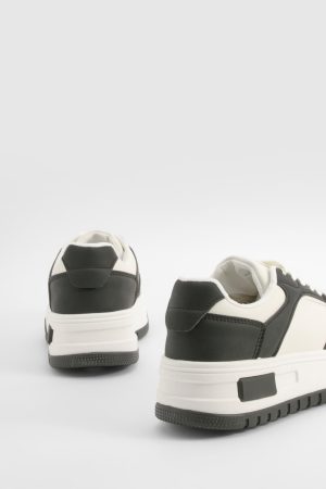 Chunky Contrast Panel Trainers