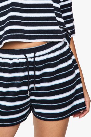 Stripe Towelling Shorts