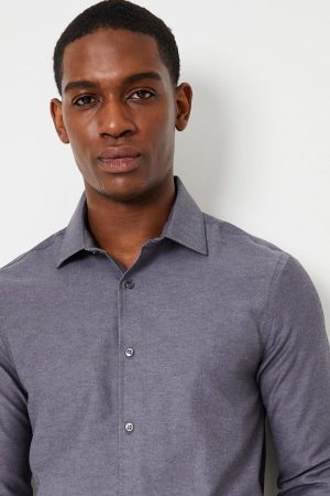 Easy Iron Oxford Slim Fit Shirt