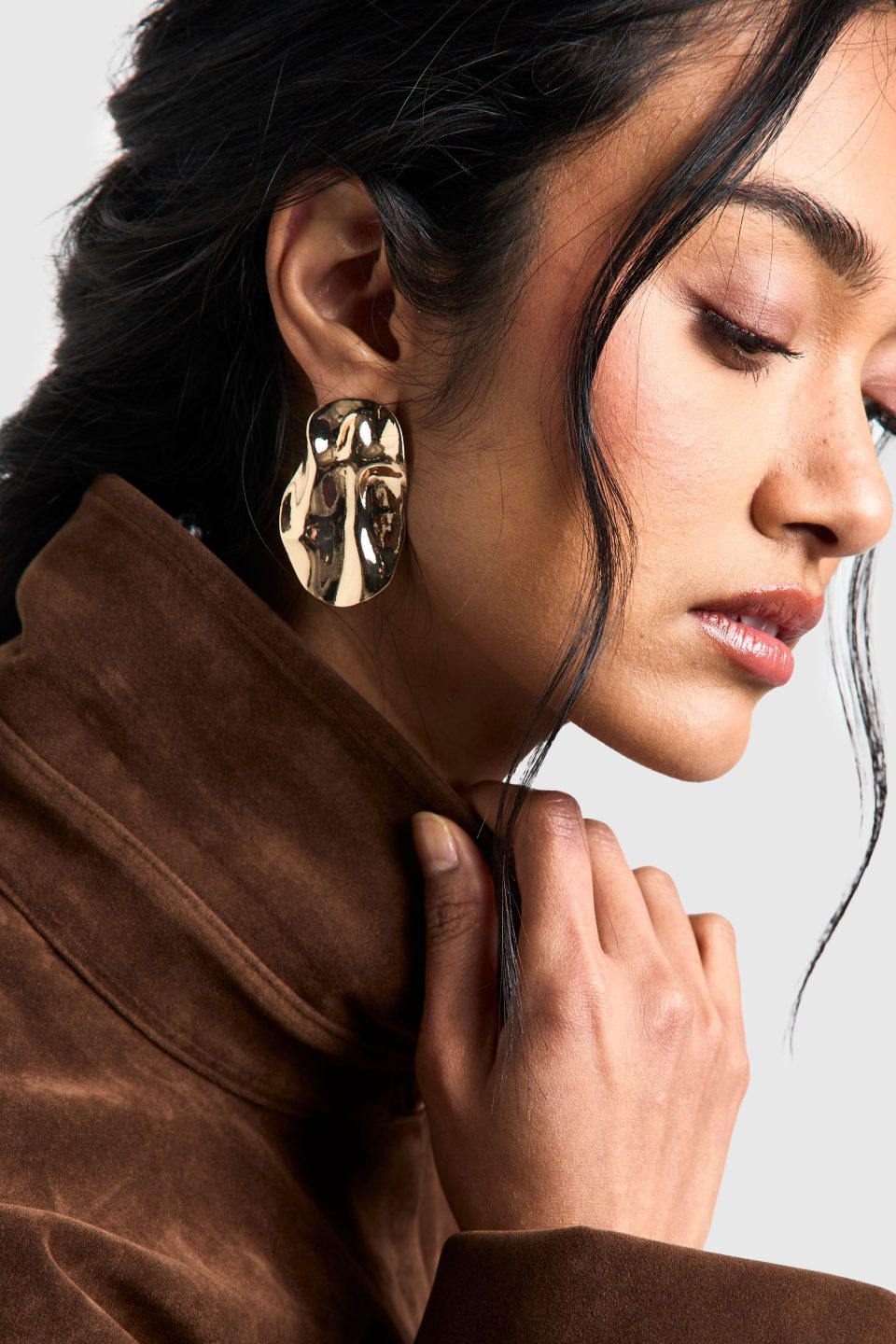 Abstract Stud Statement Earrings