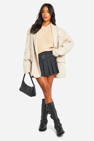 Petite Boucle Knitted Jumper