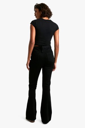 Tall 34″ Butt Shaper High Rise Skinny Flared Jean